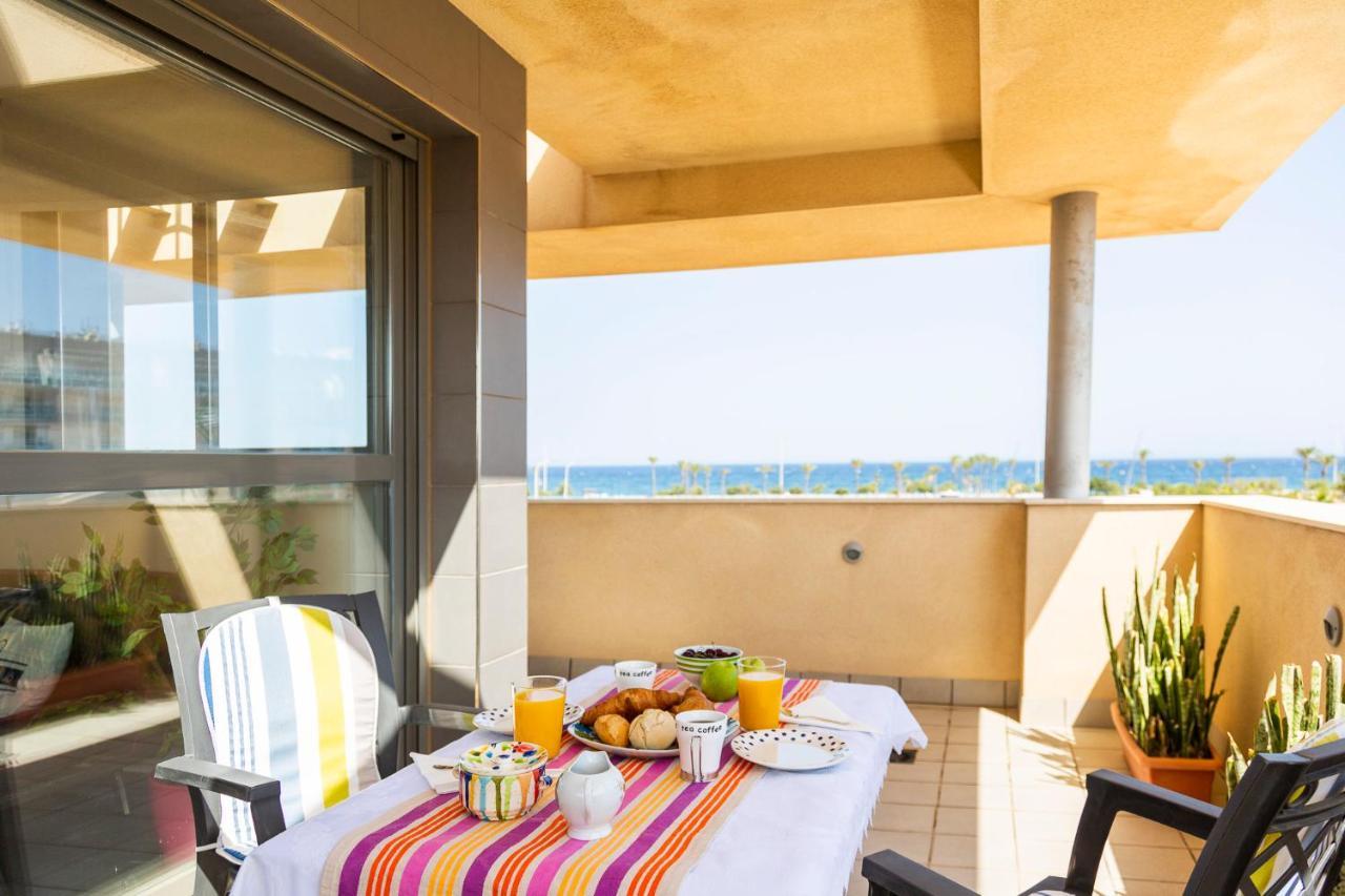 Atico Dentro De Casa Privada Bed & Breakfast Roquetas de Mar Bagian luar foto